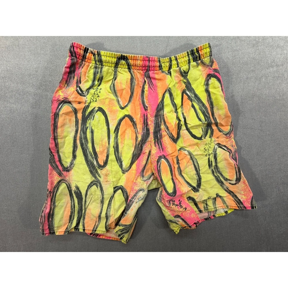 Vintage‎ Made in USA Boy Shorts Kids Surfing Tie Dyed LG 16/18